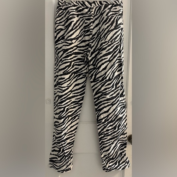 Lioness Zebra Striped Pants Size XL - Picture 3 of 5